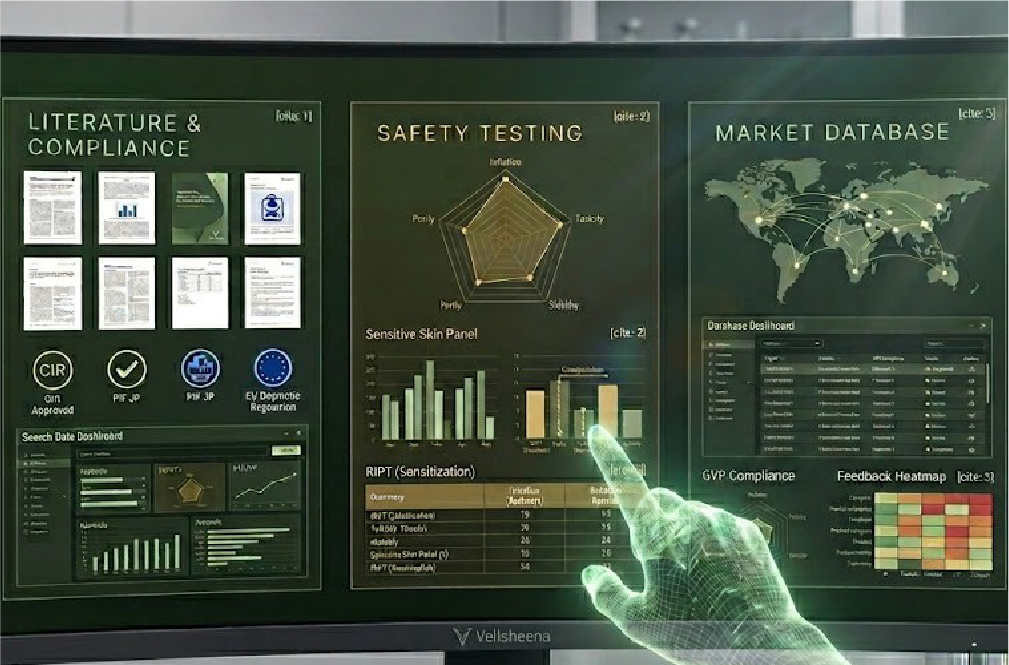 安全性評価に取り組む研究開発の様子